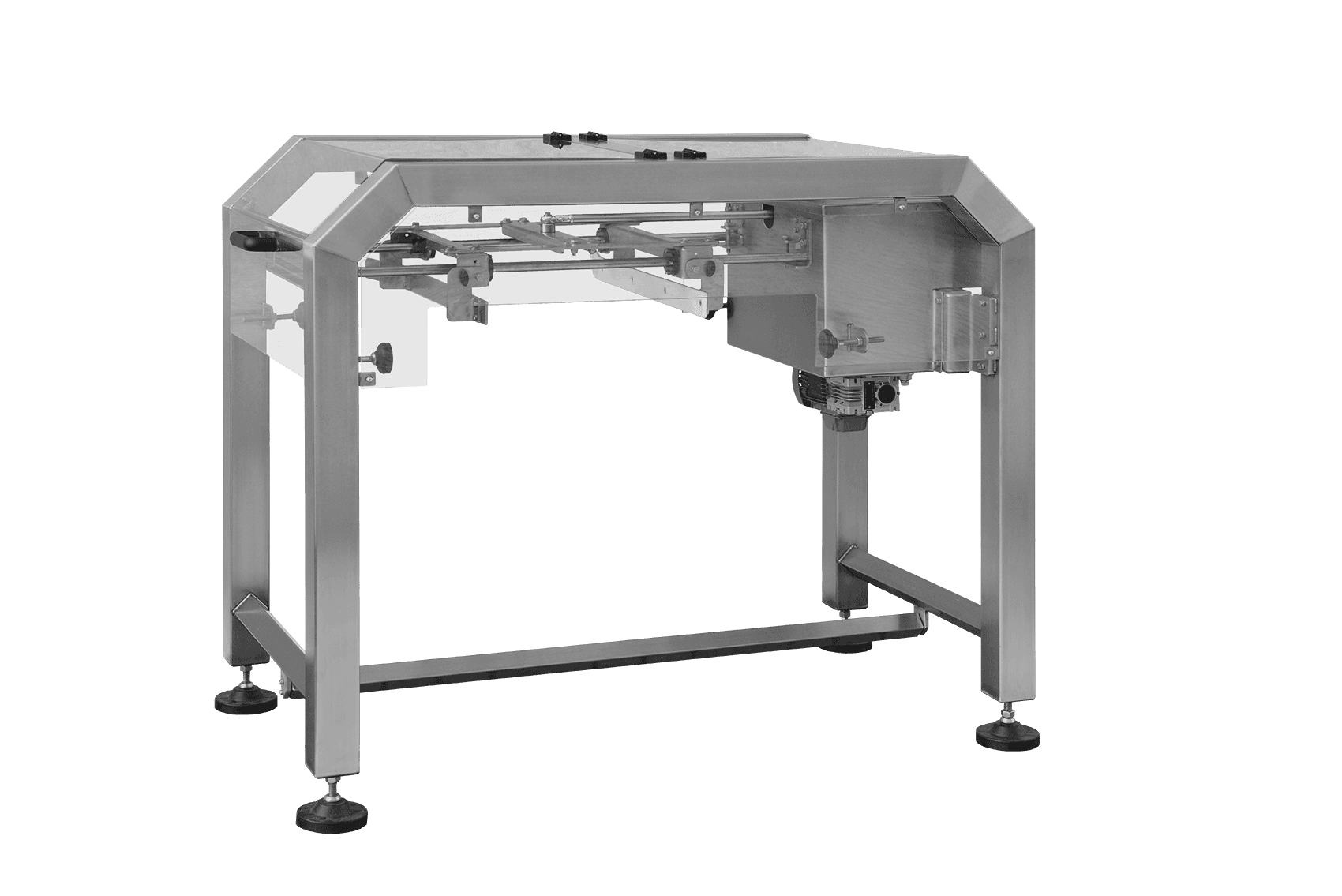 Trembling belt with vibrating system