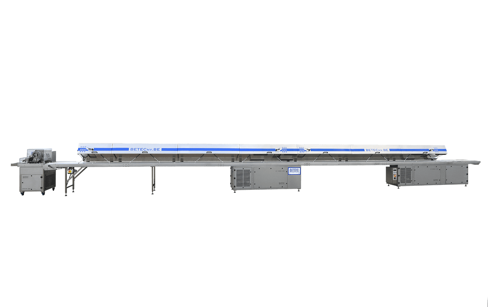Cooling tunnel - economic or industrial model