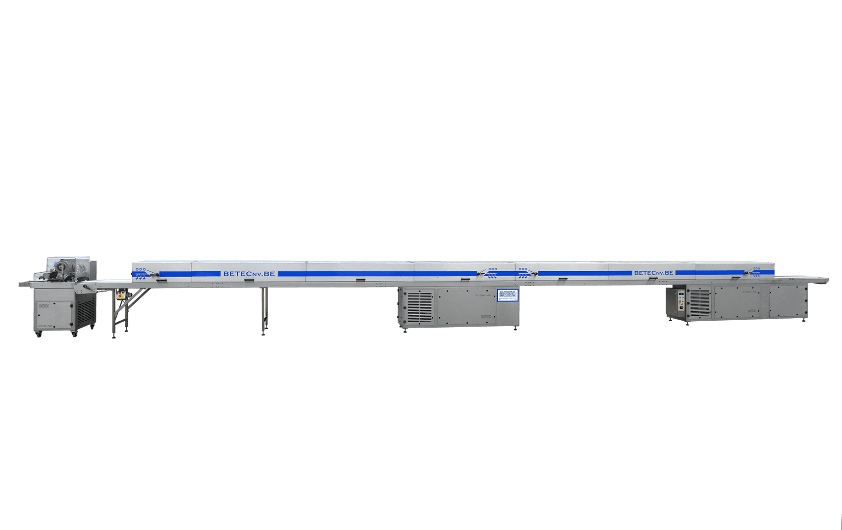 Cooling tunnel - economic or industrial model