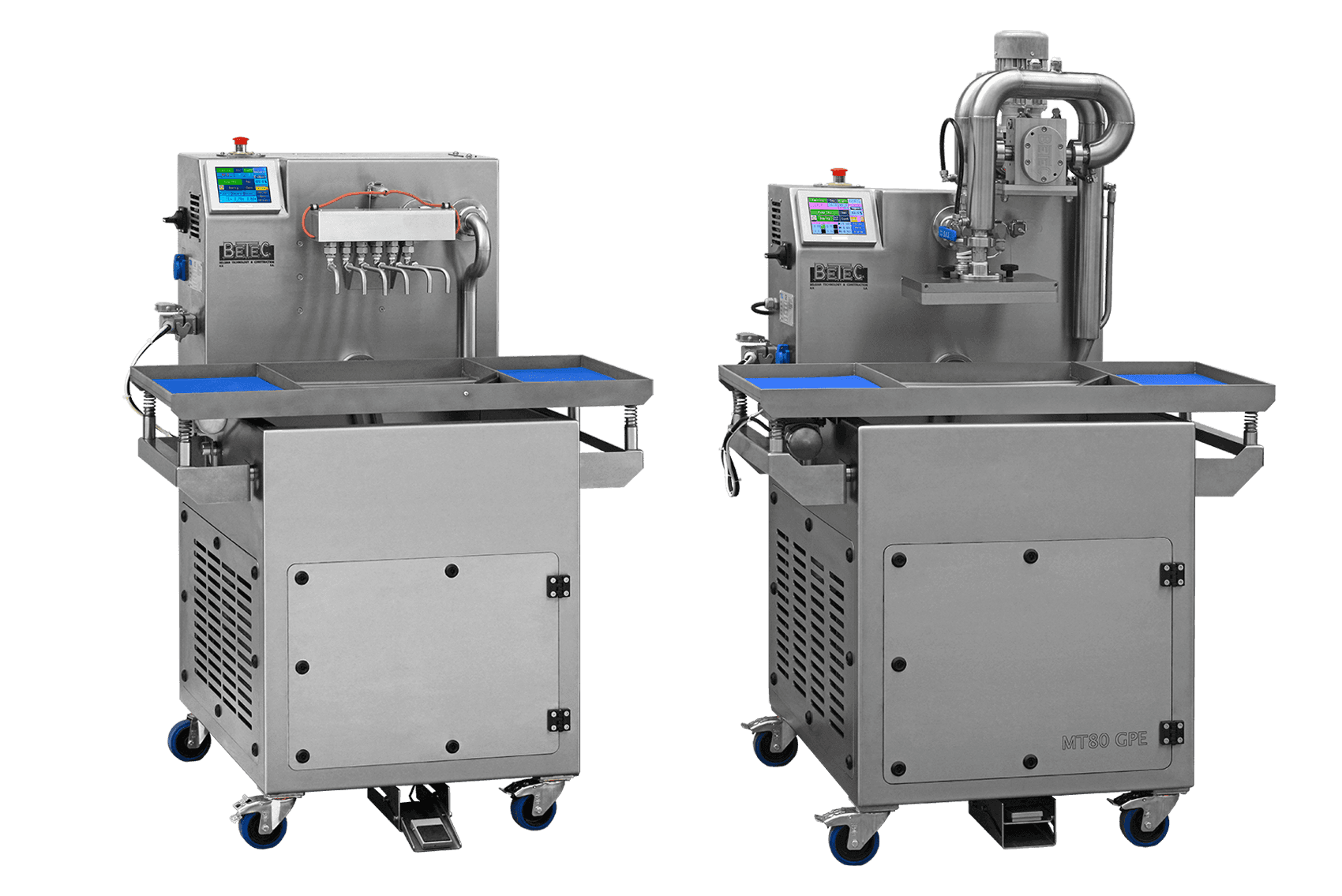 Compact tempering and dosing line