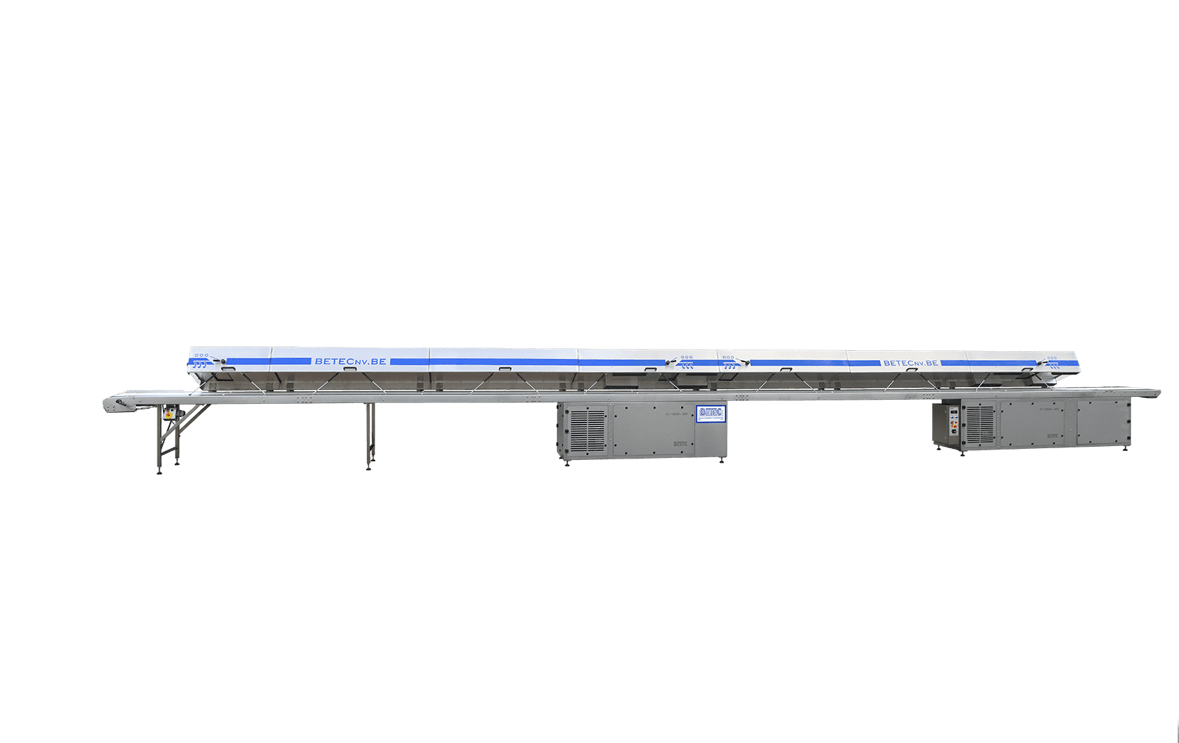 Cooling tunnel - economic or industrial model
